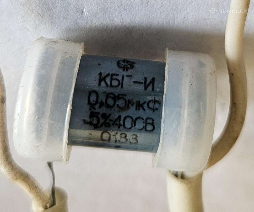 Elektroniniai komponentai, tarybinai - nuotraukos Nr. 2