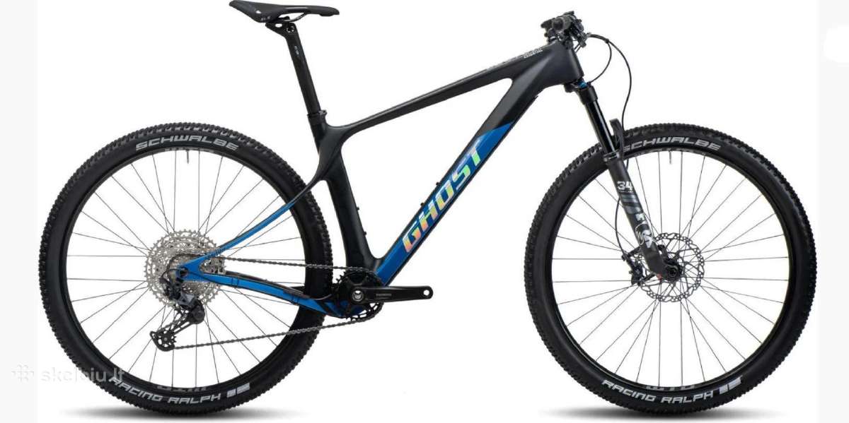 Naujas Ghost Sf Lc Essential Black/blue 29" M