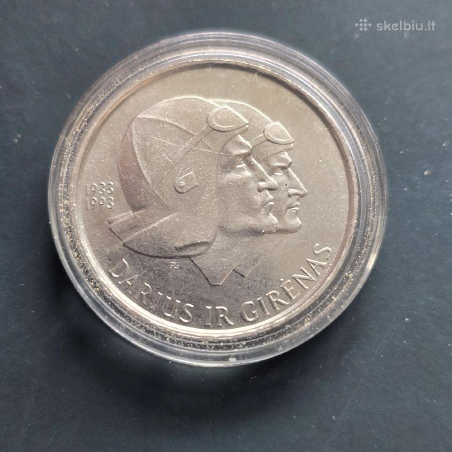 Lietuva 1993 10lt Darius ir Girėnas Unc