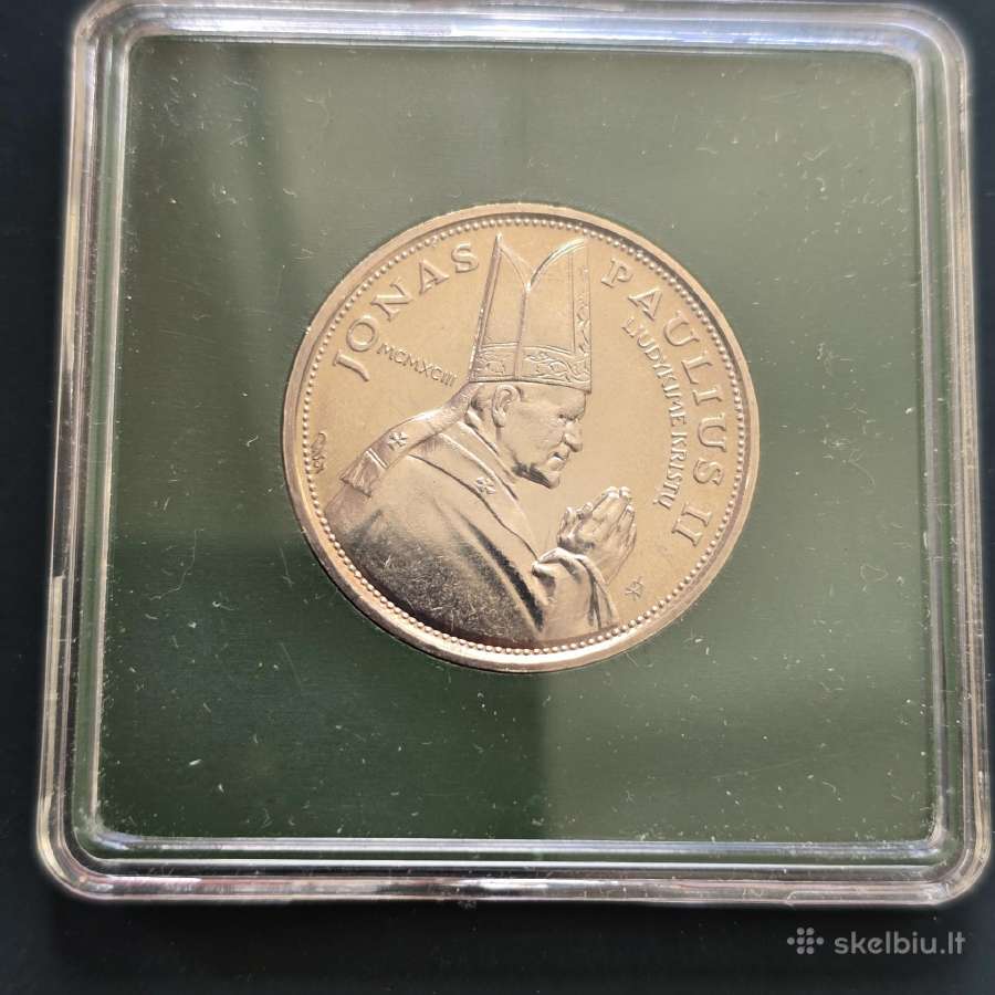 Lietuva 1993 10lt Jonas Paulius II Unc