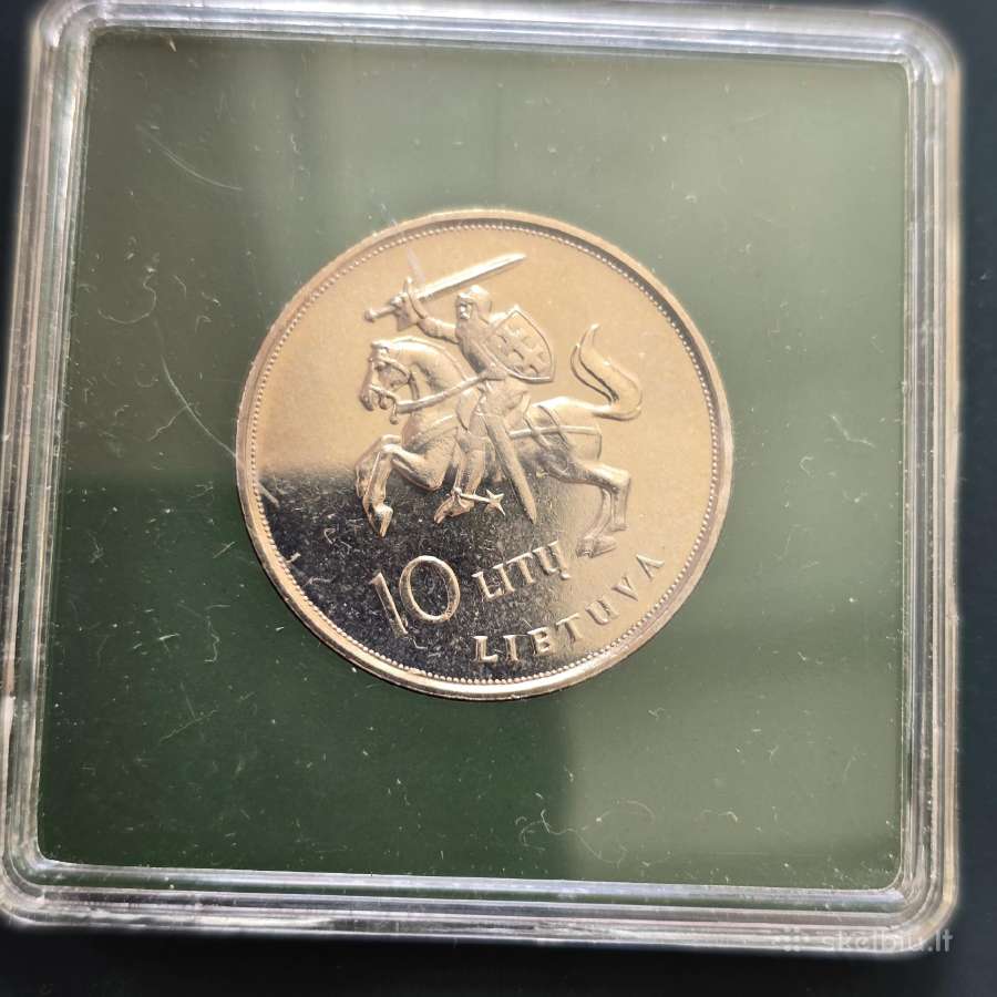 Lietuva 1993 10lt Jonas Paulius II Unc - nuotraukos Nr. 2