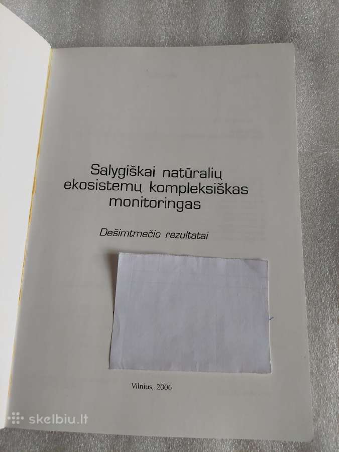 Sąlygiškai natūralių ekosistemų kompleksiškas moni - nuotraukos Nr. 2