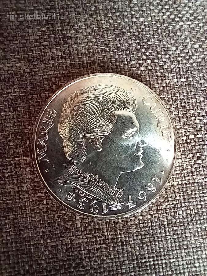 100 frankų 1984 m. 15 gr. - nuotraukos Nr. 3