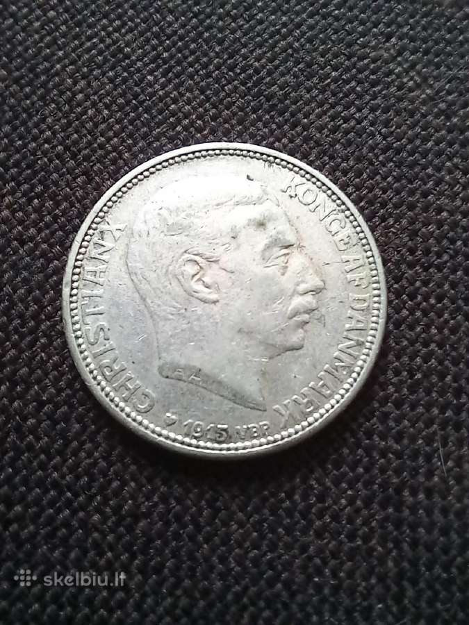 1 krona 1915 m. (7,5 gr) - nuotraukos Nr. 2