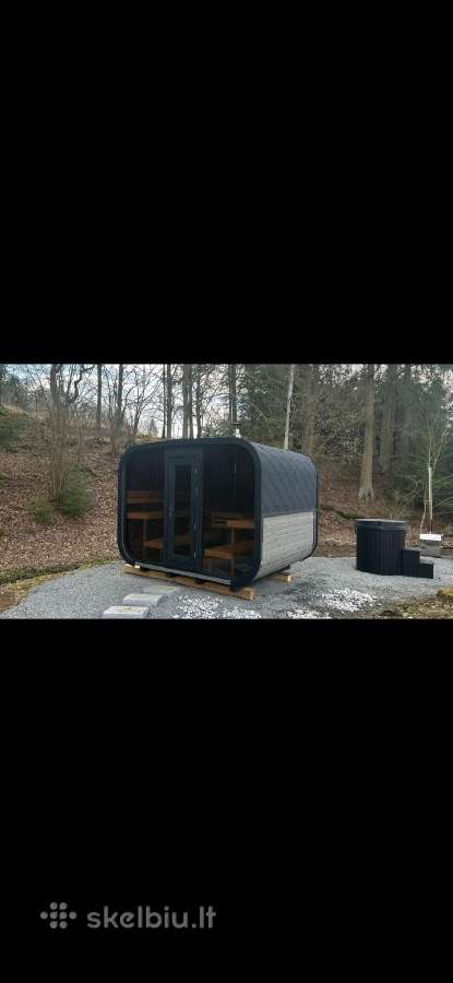 Cube wide 3m pločio pirtis sauna - nuotraukos Nr. 12