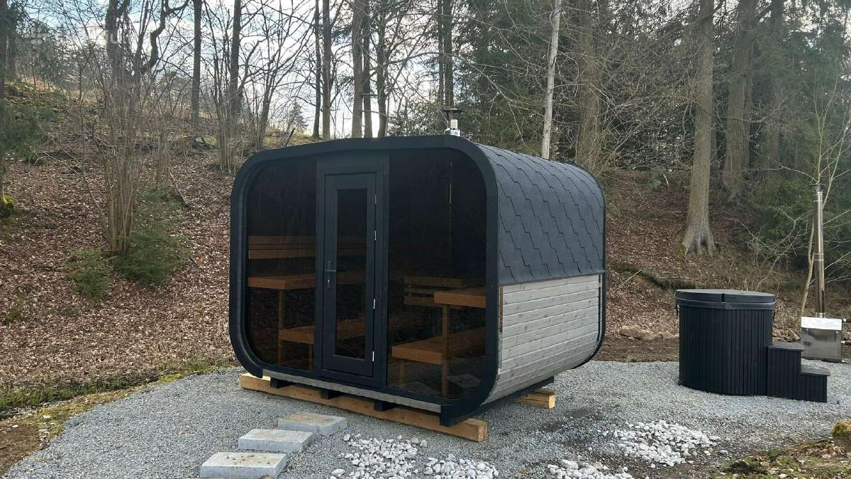 Cube wide 3m pločio pirtis sauna - nuotraukos Nr. 13
