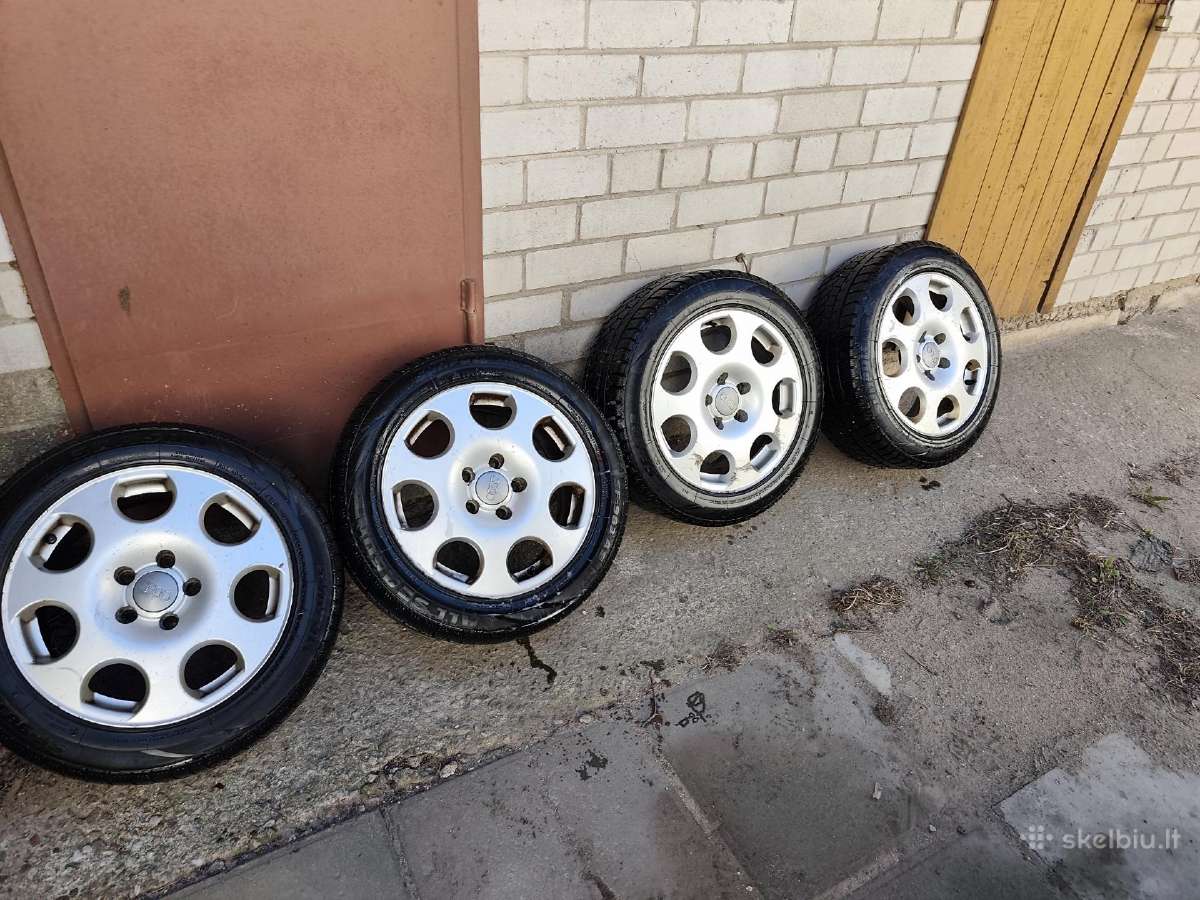Audi ratlankai su padangomis