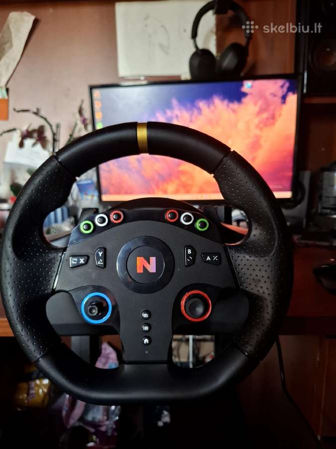 Drive Pro One V24 – lenktyninis žaidimų vairas