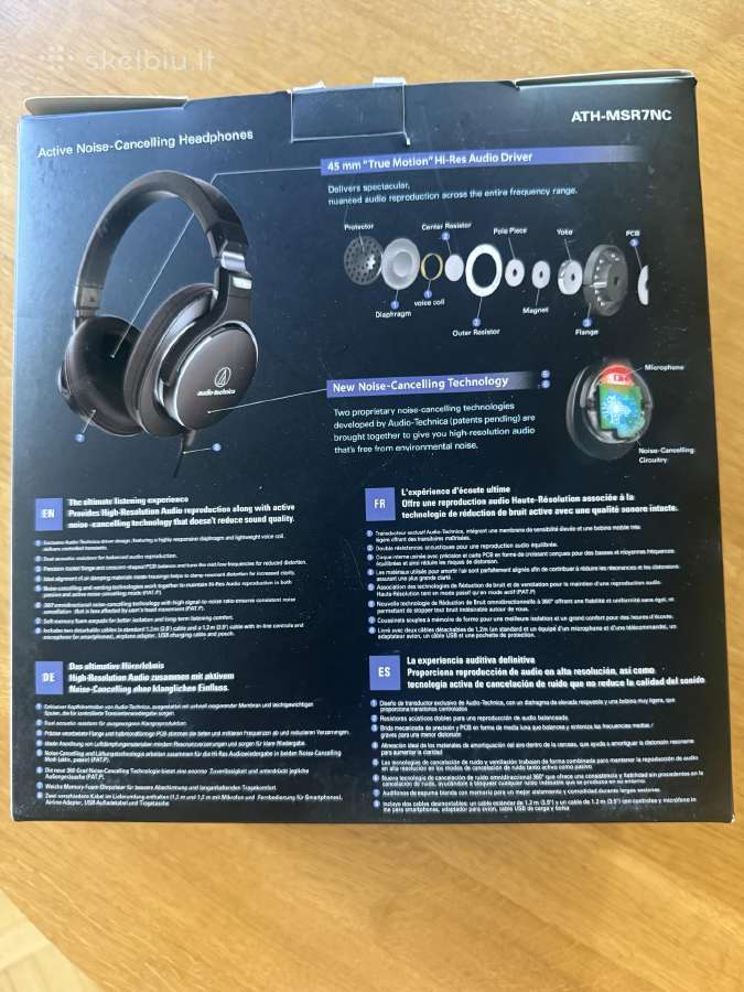 Ausinės Audio-technica ath-msr7nc - nuotraukos Nr. 5