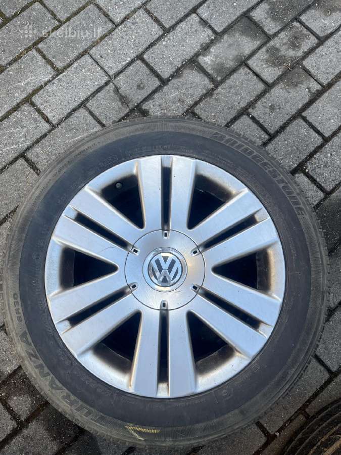 VW lengvojo lydinio R16 originalūs ratlankiai