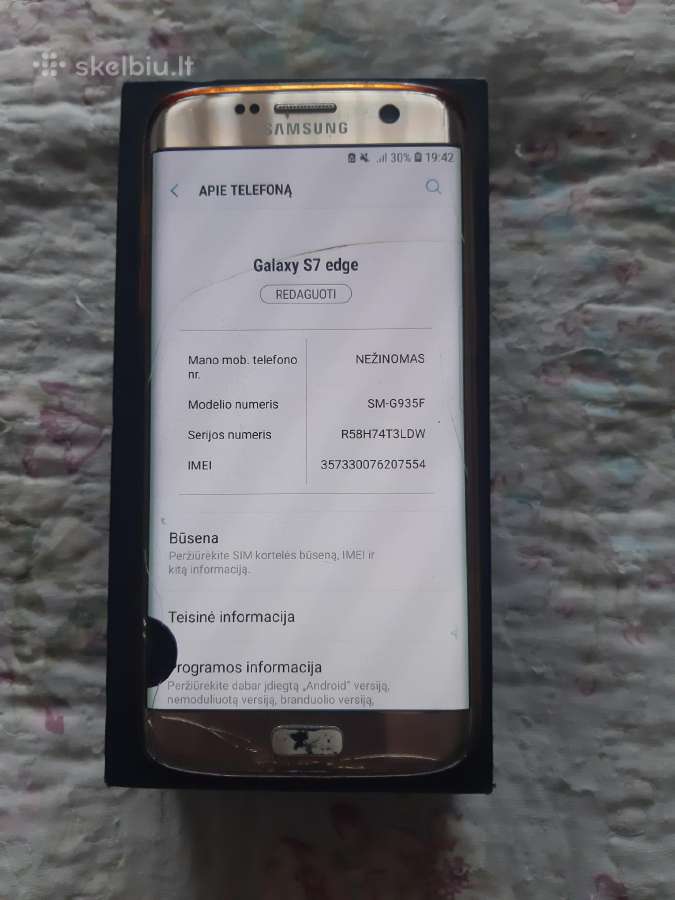 Samsung s7 edge - nuotraukos Nr. 9