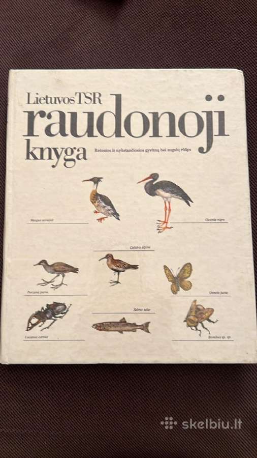Lietuvos Tsr raudonoji knyga, 1984 m.