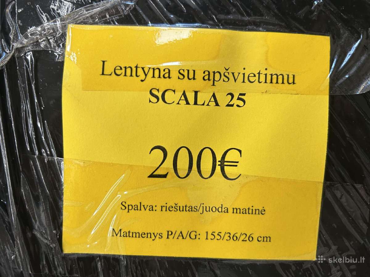 Lentyna su apšvietimu 155 cm - nuotraukos Nr. 7