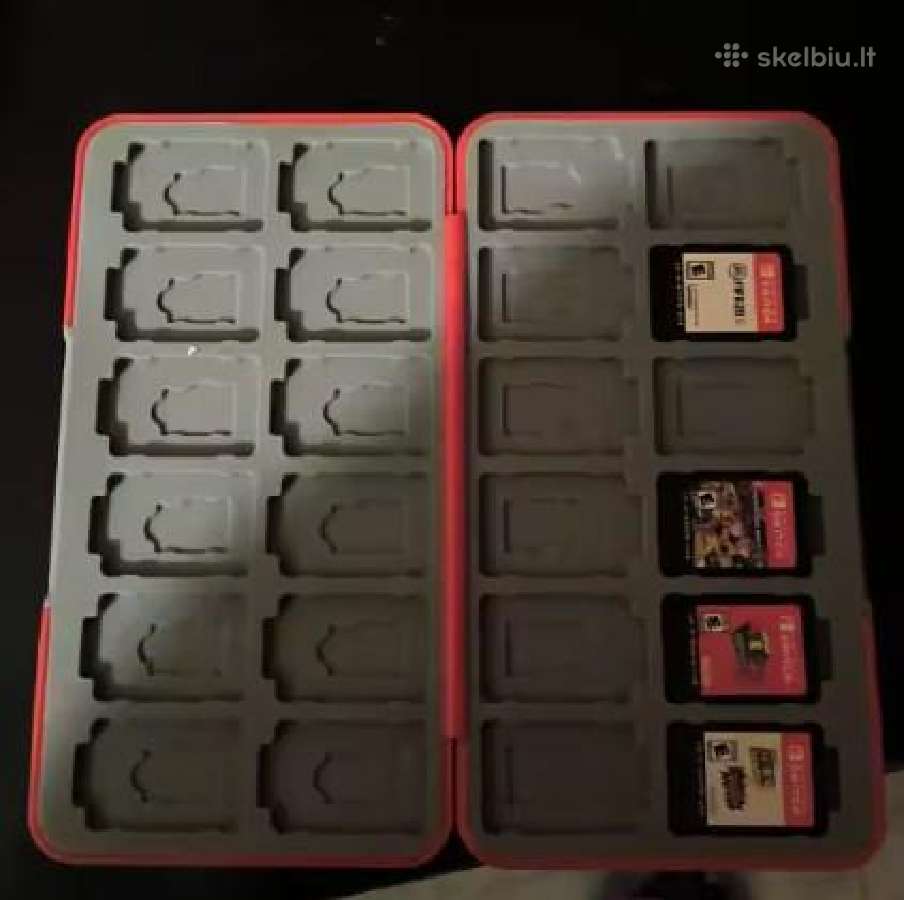 Nintendo kortelių dėžutė-saugykla - nuotraukos Nr. 2