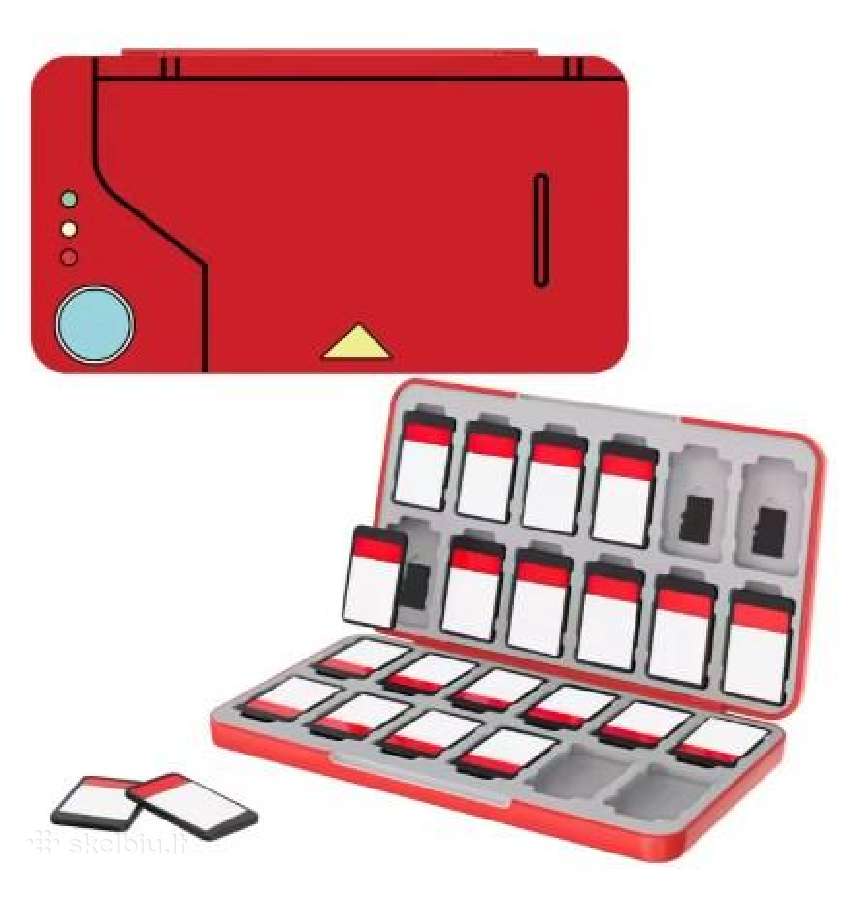 Nintendo kortelių dėžutė-saugykla - nuotraukos Nr. 3