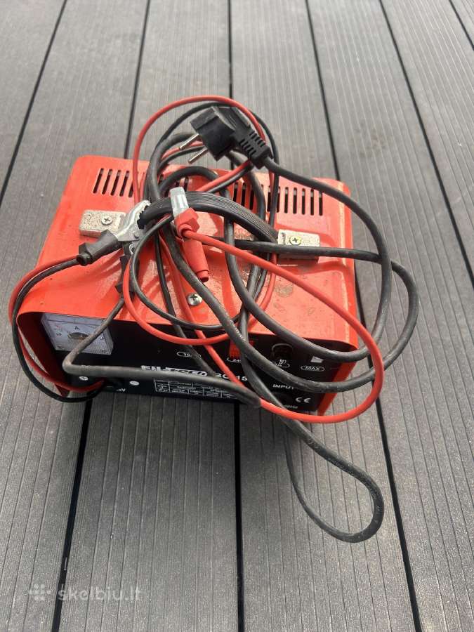 Akumuliatoriaus įkroviklis Filtech Bc-15s, 12 - 24 - nuotraukos Nr. 2