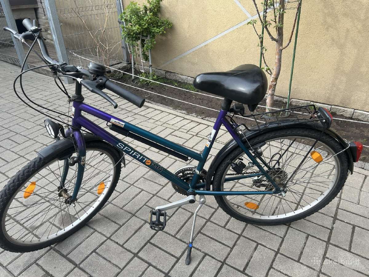 Moteriškas dviratis 26' ratai