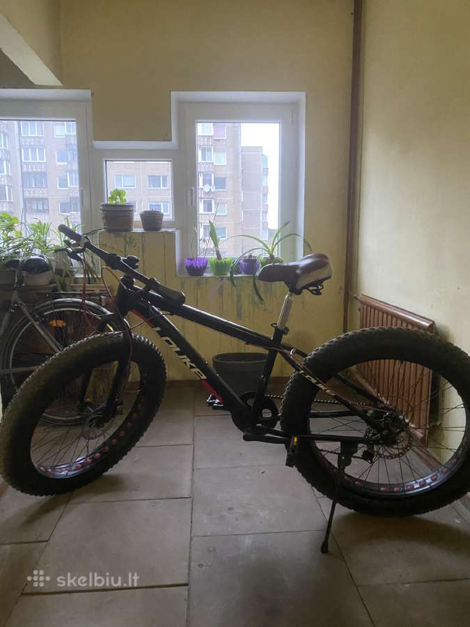Parduodamas Louke fatbike (plataus rato) dviratis.