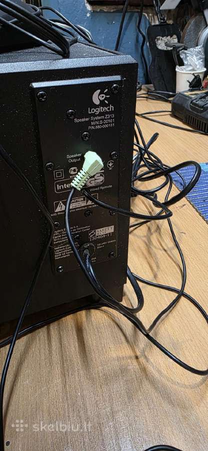 Logitech subuferis+kolonėlės