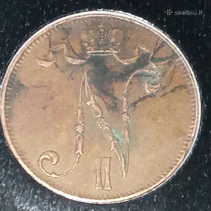 Suomija 5 pensai 1916