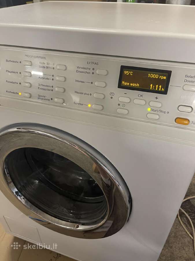 Skalbimo mašina Miele 6kg - nuotraukos Nr. 9