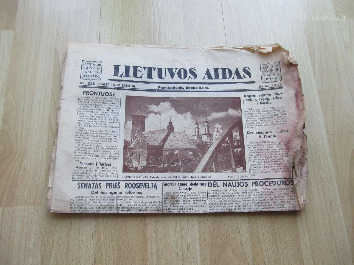 Lietuvos Aidas , 1937 / 328