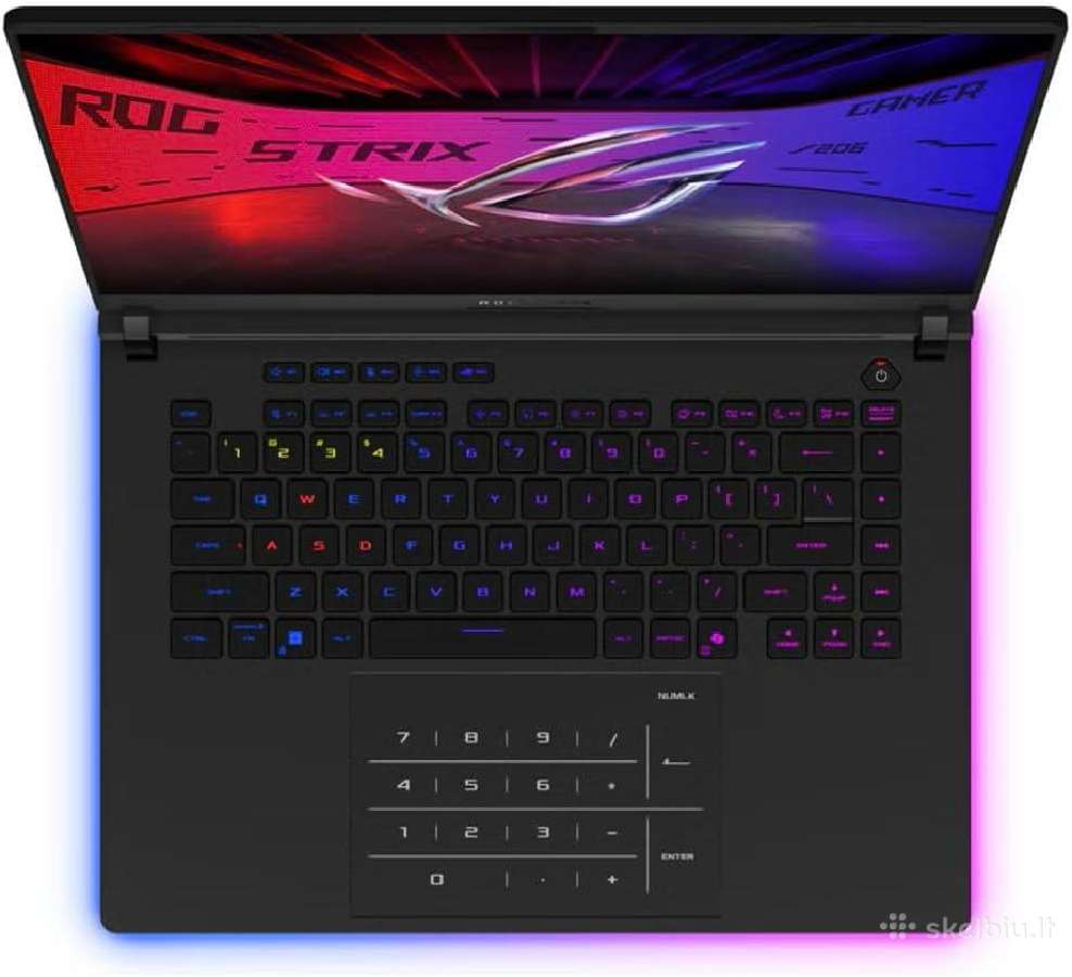 Asus Rog Strix Scar Ultra 9-275hx, Rtx 5090 64 GB - nuotraukos Nr. 4