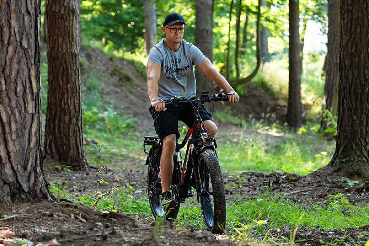 Jobobike Robin elektrinis dviratis fatbike - nuotraukos Nr. 3