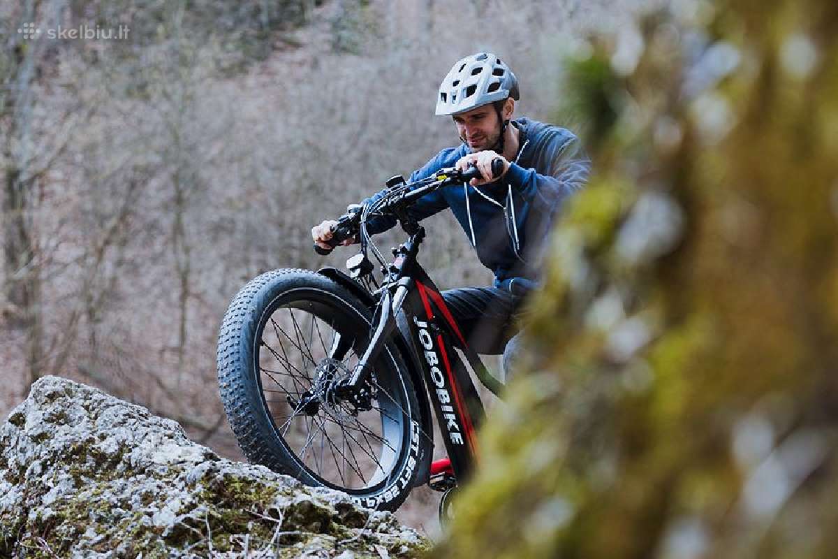 Jobobike Robin elektrinis dviratis fatbike - nuotraukos Nr. 4