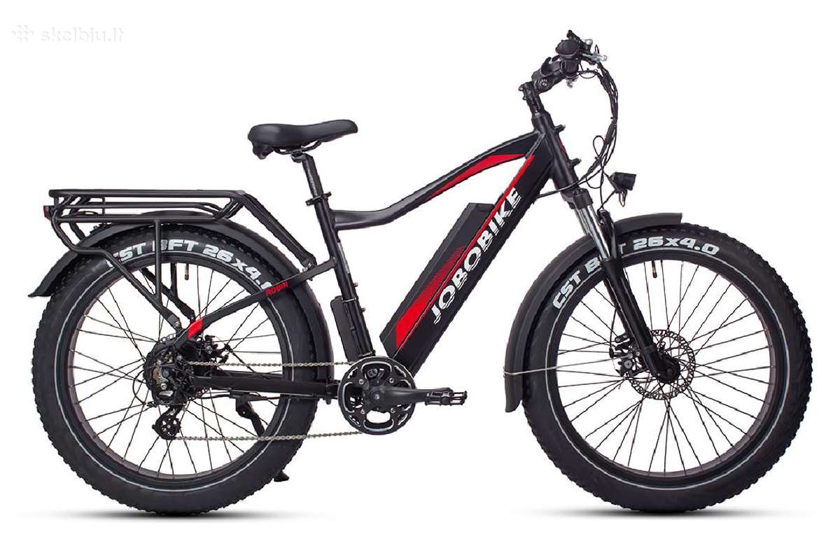Jobobike Robin elektrinis dviratis fatbike - nuotraukos Nr. 2