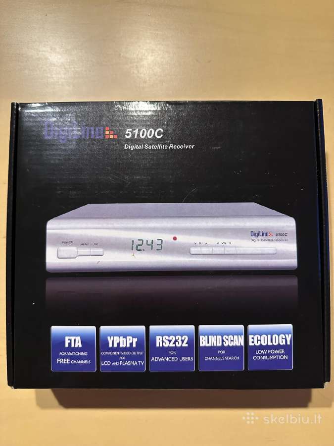 Satelitinės TV imtuvas Digiline 5100c