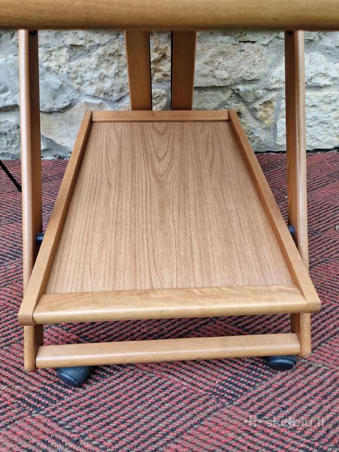 Vintažinis mid century serviravimo staliukas - nuotraukos Nr. 8