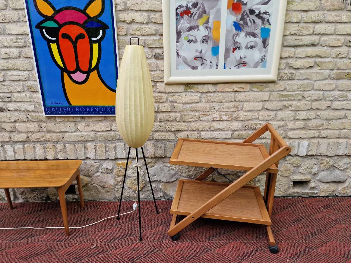 Vintažinis mid century serviravimo staliukas - nuotraukos Nr. 13
