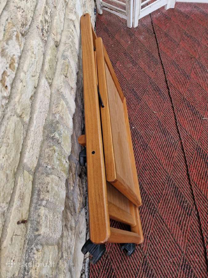 Vintažinis mid century serviravimo staliukas - nuotraukos Nr. 15