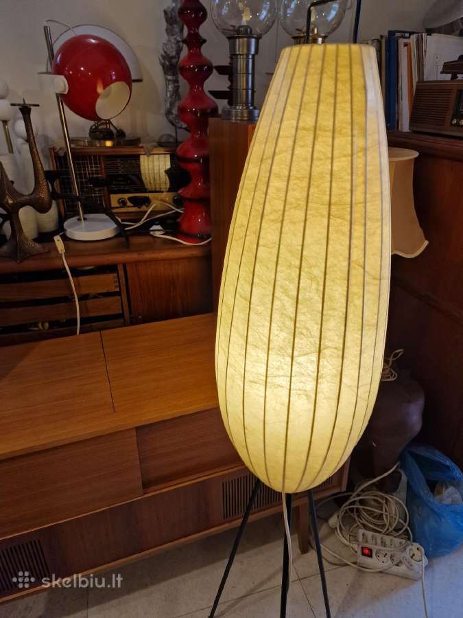 Vintažinis mid century interjerinis toršerascocoon - nuotraukos Nr. 14