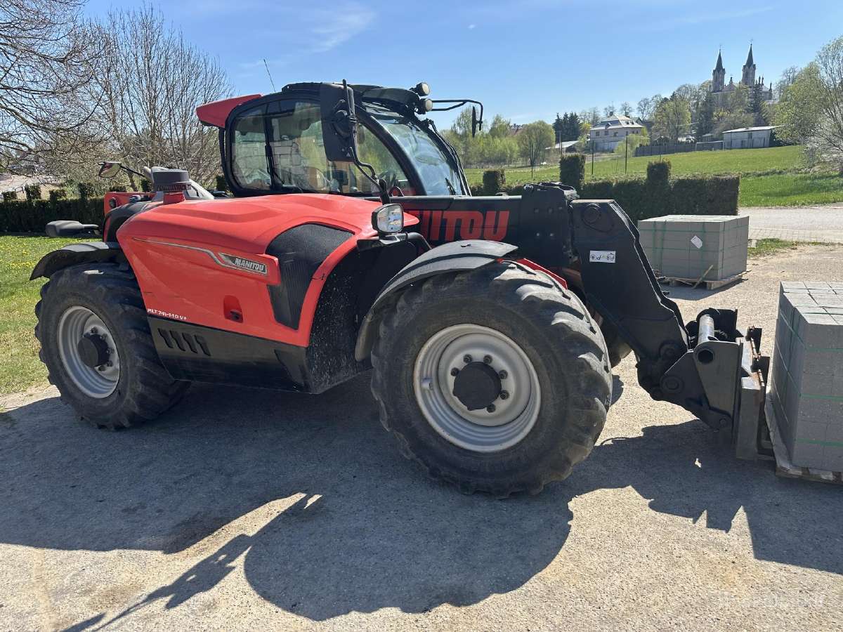 Teleskopinis krautuvas manitou 741-140 idealus - nuotraukos Nr. 4