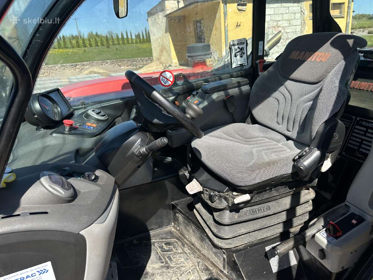 Teleskopinis krautuvas manitou 741-140 idealus - nuotraukos Nr. 7