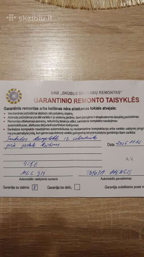 Patikimas auto, buvo naudojamas kasdien. - nuotraukos Nr. 12