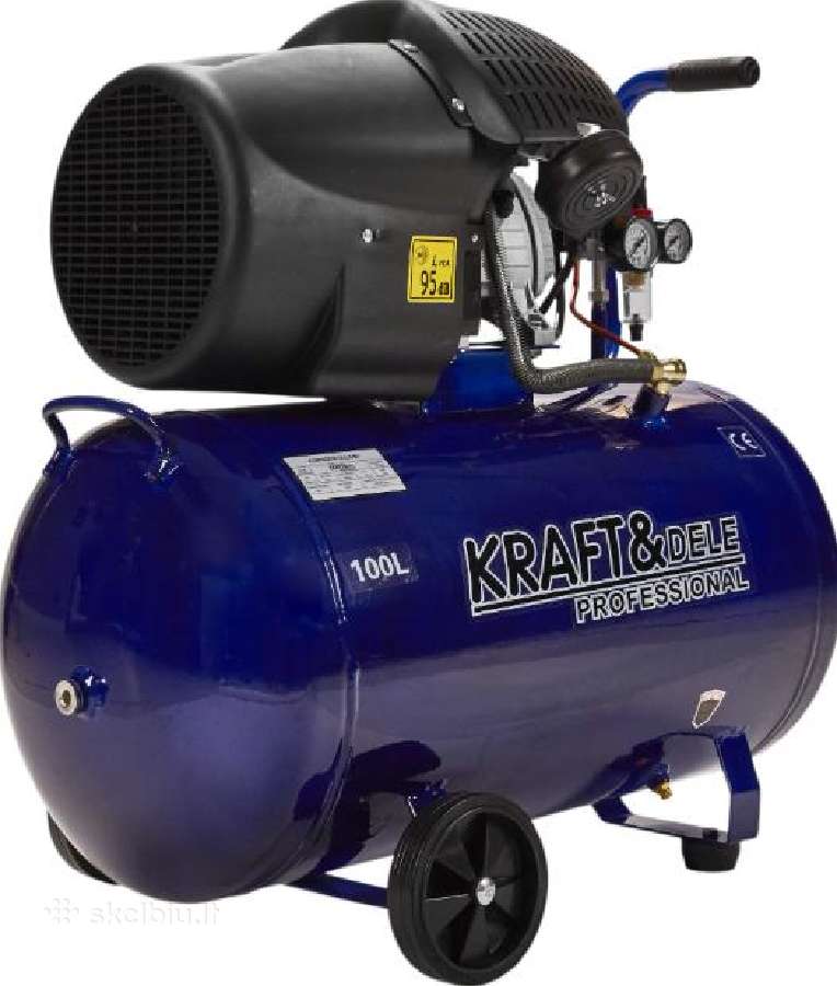 Alyvinis kompresorius 100l 3000w Kd4065