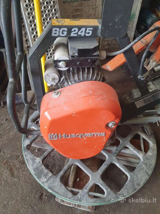 Husvarna glaistykle Bg245e - nuotraukos Nr. 7