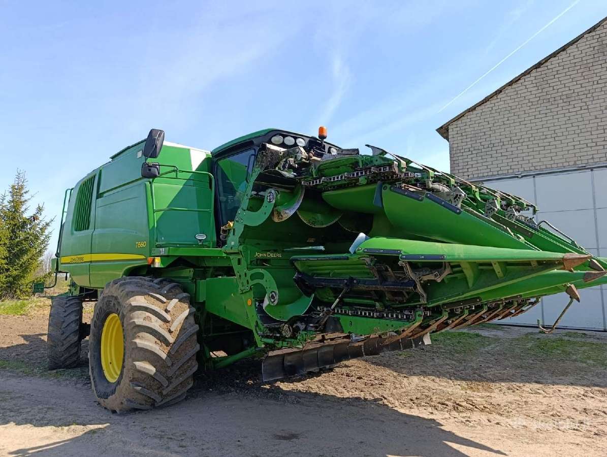 Kukurūzų kūlimo kederis John Deere 608c - nuotraukos Nr. 3
