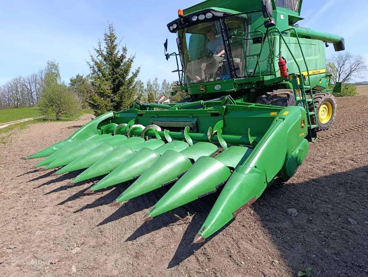 Kukurūzų kūlimo kederis John Deere 608c - nuotraukos Nr. 7