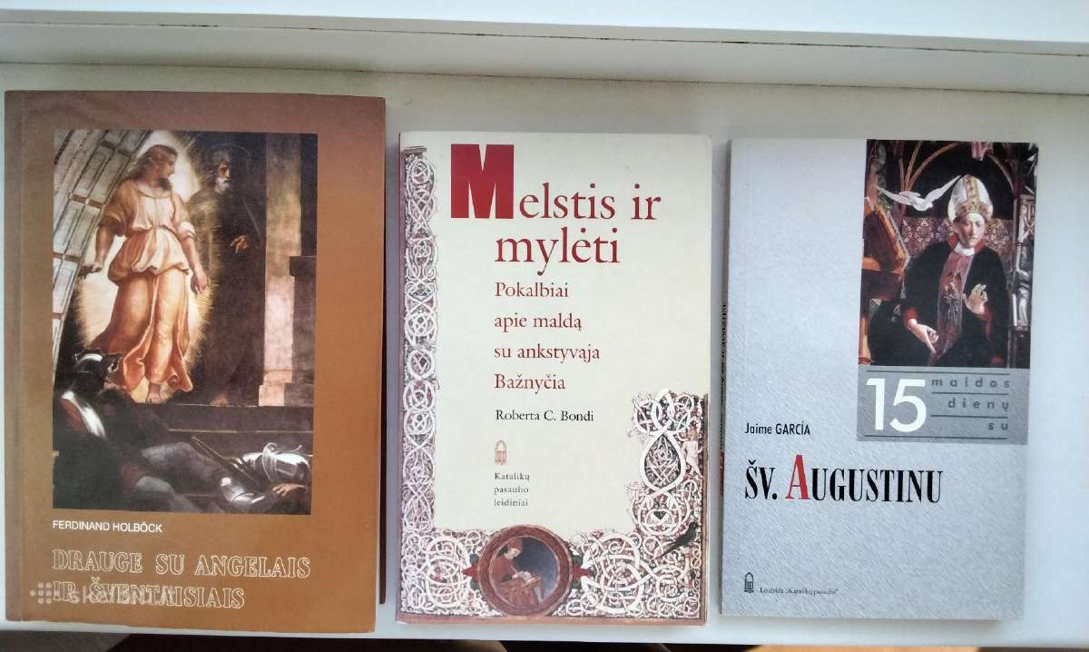 Su angelais ir švent. Melstis ir mylėti. Augustin