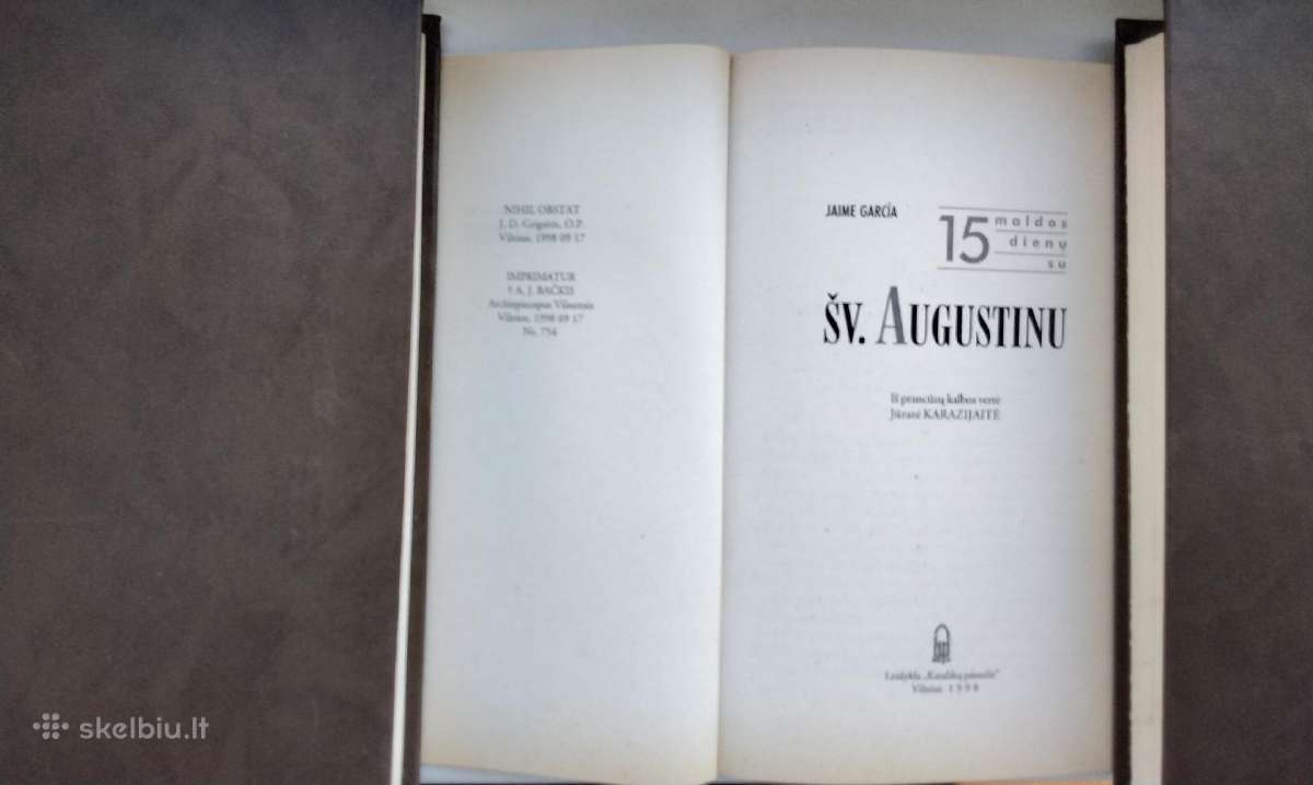 Su angelais ir švent. Melstis ir mylėti. Augustin - nuotraukos Nr. 24