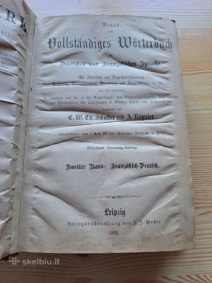 1881 m. Knyga. - nuotraukos Nr. 2