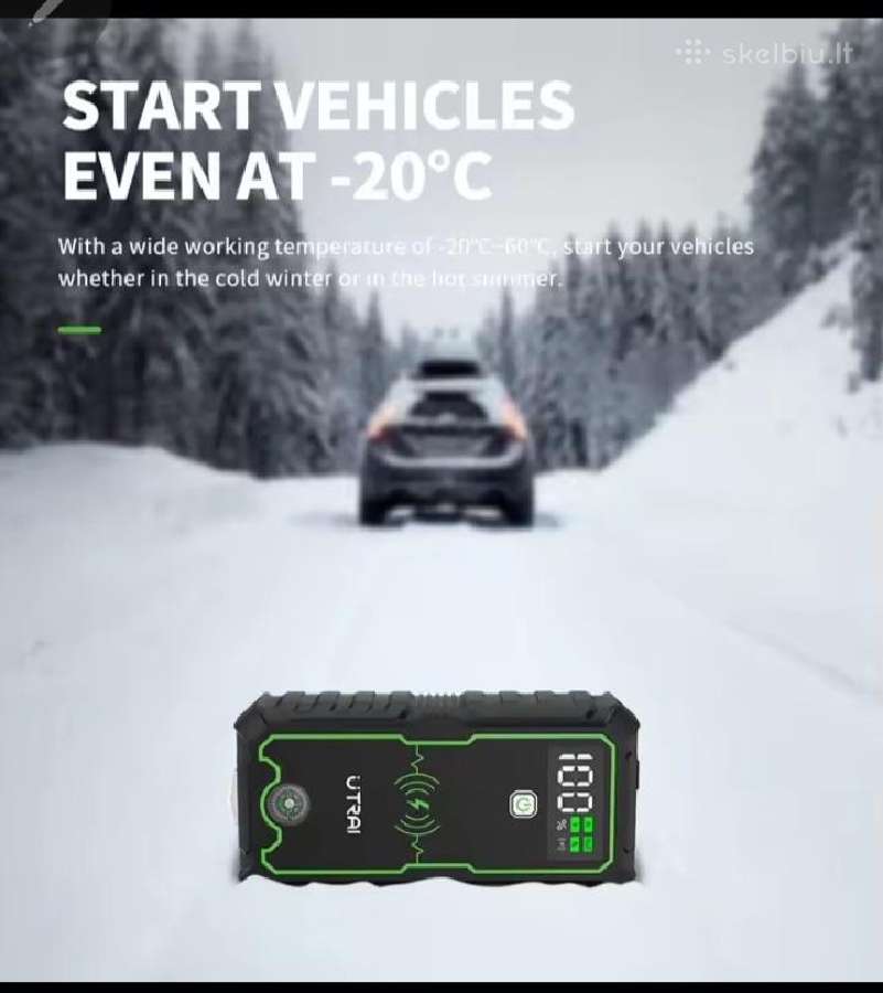 Utrai Js-1pro2500a automobilio užvedėjas, busteris - nuotraukos Nr. 13