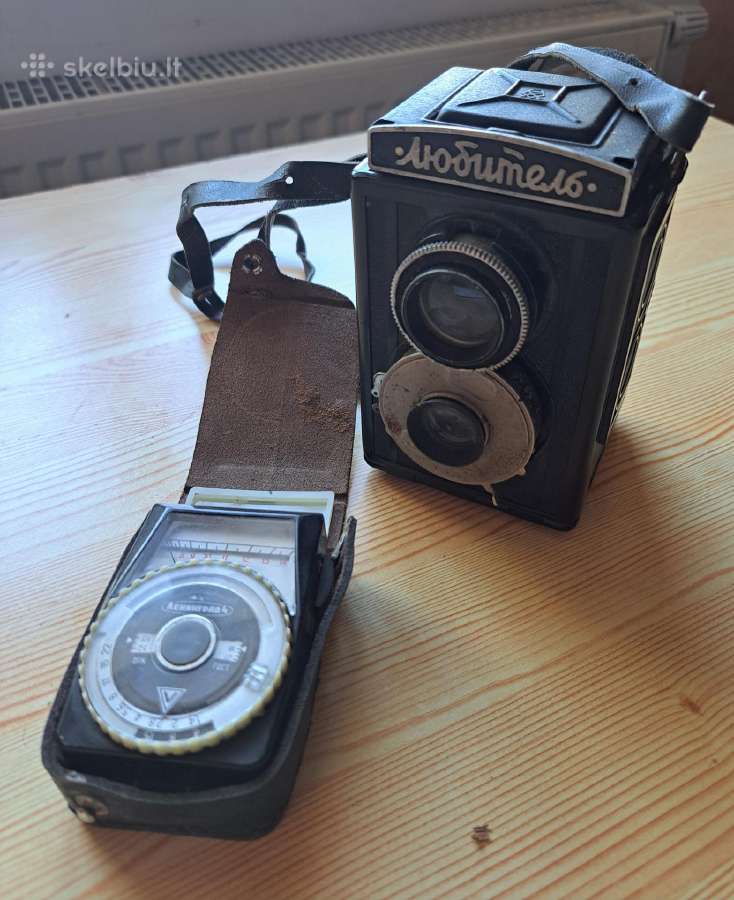 Vintažinis fotoaparatas ,liubitel,