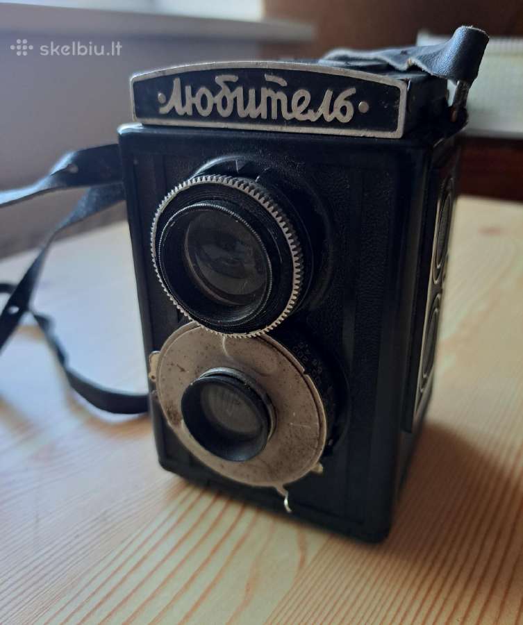 Vintažinis fotoaparatas ,liubitel, - nuotraukos Nr. 2