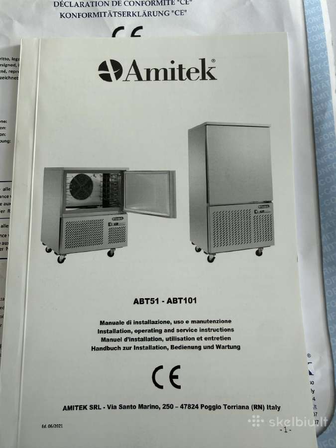 Smūginis šaldiklis Amitek - nuotraukos Nr. 5
