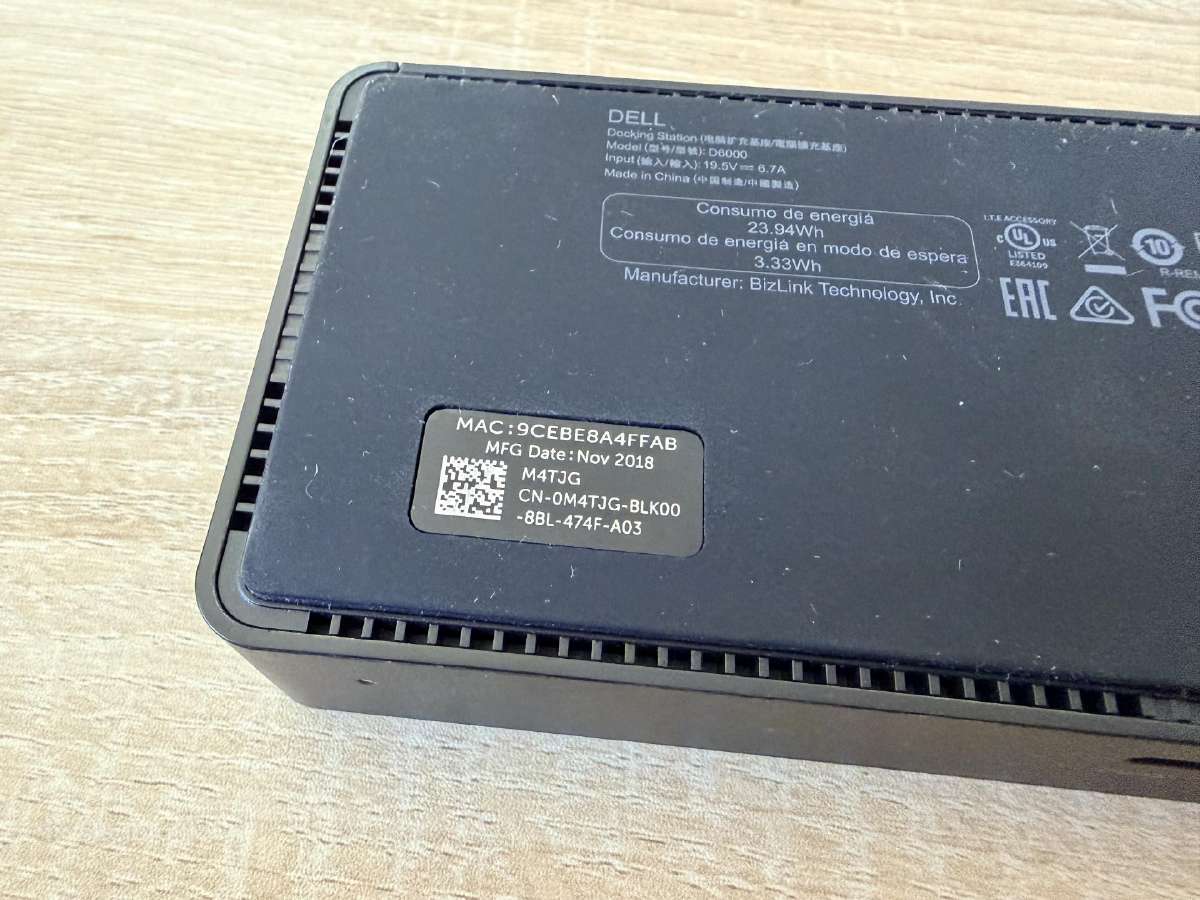 Dell D6000 docking station - nuotraukos Nr. 4